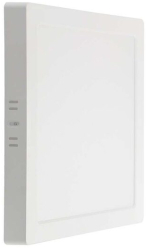 Plafoniera patrata Led 18 W 1850 lm dimensiune 214x214x31mm 3000k Alb cald 