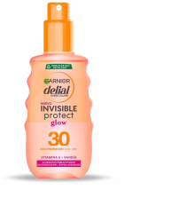 Spray hidratant de protectie solara cu extract de pepene verde Garnier Invisible Protect Glow SPF30 150 ml 