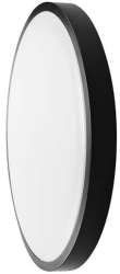 Plafoniera led rotunda pentru exterior/interior 36 W lumina rece 6500K 3820 lm dimensiune 350 x 61 mm IP44 Negru 