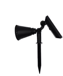 Lampa solara de gradina mobila si reglabila panou solar lumina alba 