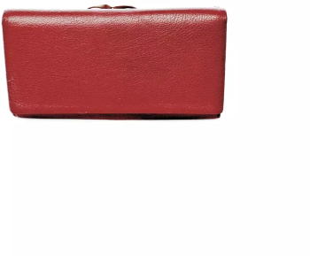 Portofel dama din piele naturala A-03 rosu original Hassion - Magrot 13765 