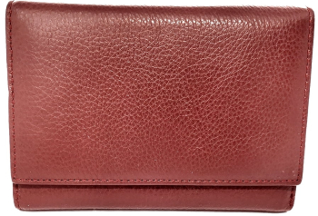 Portofel dama din piele naturala magrot Hassion Z001 red 