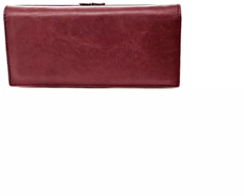 Portofel Dama Hassion Piele Naturala 1519 visiniu Magrot Shop 