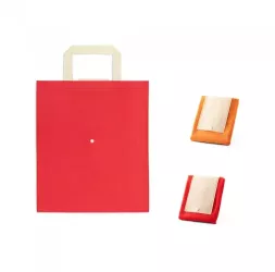 Sacosa pliabila non-woven cu manere de 35 cm 
