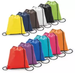 Sacosa tip rucsac cu snur netesuta cu cordon pentru inchidere 