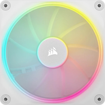 Ventilator / radiator Corsair iCUE LX140 RGB Fan 140mm White 