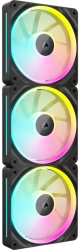 Ventilator / radiator Corsair iCUE Link LX120 RGB Starter Kit 120mm Three Fan Pack Black 