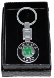 Breloc premium skoda 3d cu doua fete Magrot 20167 
