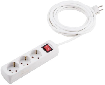 Prelungitor electric 3 m 3 prize cu intrerupator BEOROL 