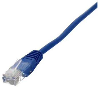 Cablu de retea UTP Well Cat5e patch cord 10m RJ45 albastru UTP-0008-10BE-WL 