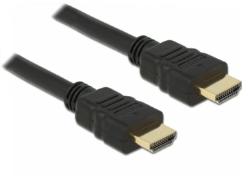 Cablu HDMI tata-tata 4K Ethernet aurit 3 metri negru 