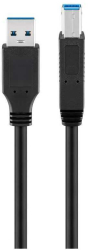 Cablu imprimanta SuperSpeed Gbit/s USB3.0 A tata - USB B tata 1m Goobay 95719 