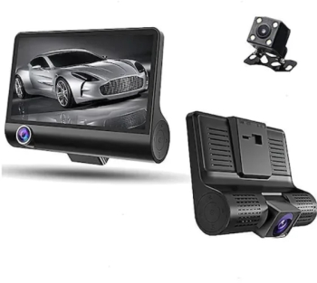 Camera Auto 3in1 DVR FULL HD 1080P 3 camere fata/spate/interior ecran de 4 inch 