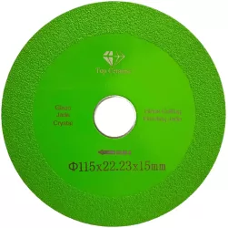 Disc diamantat taiere sticla diametru 115 mm Top Ceramic 79318 