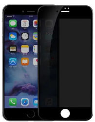 Folie de sticla privancy 5D pentru Apple iPhone 7 Plus Privacy Glass GloMax folie securizata duritate 9H 