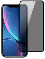 Folie de sticla privancy 5D pentru Apple iPhone XS MAX Privacy Glass GloMax folie securizata duritate 9H 