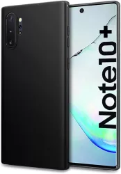 Husa Samsung Galaxy Note 10 Plus silicon slim antisoc Negru 
