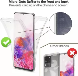 Husa Samsung Galaxy S20 Ultra FullBody Elegance Luxury ultra slim Silicon TPU acoperire completa 360 grade 