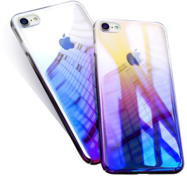 Husa telefon Iphone 8 ofera protectie Ultrasubtire - Blue Cameleon 