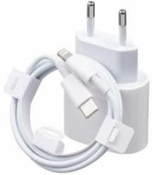 Incarcator FastCharge USB-C 20W PRESTIGE CHARGE inclus cablu Lightning 1m compatibil cu iPhone 11 12 