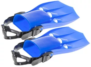 Labe de Inot si Scufundari marime S 17-20cm culoare Albastra 