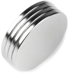 Magnet neodim disc 20mm x 1 5mm - set de 10 bucati 