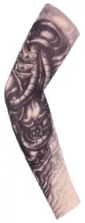 Maneca tatuaj temporar print 3D cu protectie solara pentru brate marime universala unisex model 