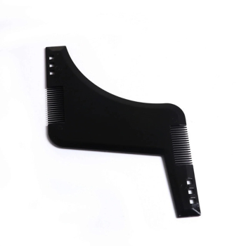 Pieptene Beard shaper pentru conturarea barbii cu 2 capete 