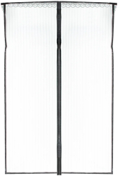Plasa de tantari magnetica iMK neagra pentru usa 85X210CM 