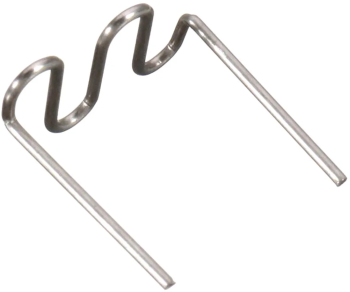 Set 100 de capse pistol sudat lipit plastic tip RS28 diametru 0.8 mm argintii 