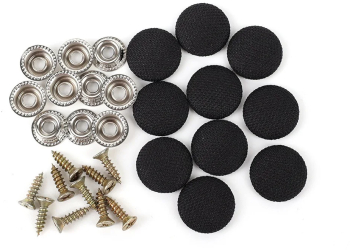 Set 12 clipsuri pentru reparatii tapiterie plafon auto negru 