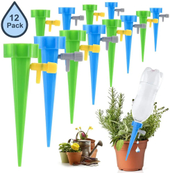 Set 12 tepuse automate pentru udare plante Plastic Multicolor 