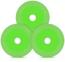 Set 3 discuri de taiat sticla diamantate ultra-subtiri pentru polizor unghiular multicolor 