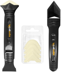 Set aplicator si razuitor silicon AgroPro 5 capete 3-17 mm 