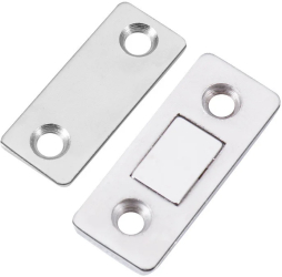 Set de 6 magneti pentru usa dulap Argintiu 