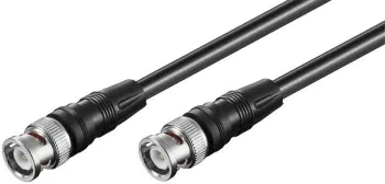 Cablu conector video BNC RG59 10m dublu ecranat tata-tata Goobay 50075 