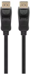 Cablu DisplayPort 1.2 tata - DisplayPort tata 2m 4K Ultra HD 2160p 60Hz negru Goobay 49959 