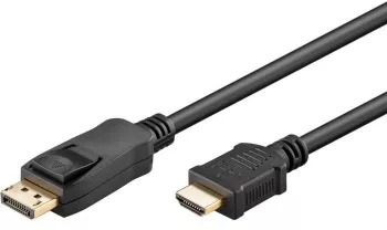 Cablu DisplayPort v1.2 - HDMI v1.4 3m 4K/30Hz Goobay 64837 