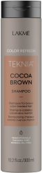 Sampon colorant castaniu Lakme Teknia Refresh Cocoa Brown Shampoo 300ml 