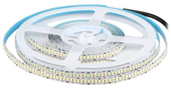 Banda LED SMD2835 12V 20W/m 240LED/m 2000lm/m 3000K IP20 5M V-tac SKU-212164 