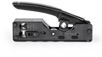 Cleste de sertizare CAT5 CAT5e CAT6 CAT6a CAT7 RJ11 RJ12 RJ45 Nedis 