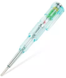 Creion de faza cu functie fara contact cu LED rosu 70-250VAC alimentat cu baterie MAXWELL 