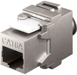 Keystone modul RJ45 CAT6A STP 22-26AWG pentru cablu 5-9 mm Goobay 95900 