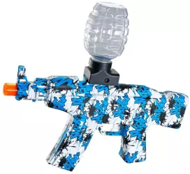 Mitraliera de jucarie electrica Flippy cu bile de hidrogen de gel gun bluster tragere in rafala varsta peste 6 ani sageti cu ventuze de 