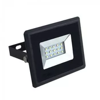 Reflector LED SMD 10W 6000K 850lm IP65 negru V-TAC