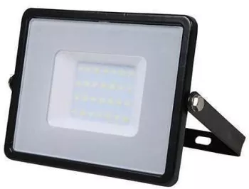 Reflector LED SMD 30W 4000K 2400lm IP65 negru CIP SAMSUNG V-TAC 