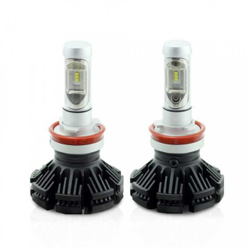 Set becuri LED H11 400lm 6000K 12-24V 2buc Carguard 