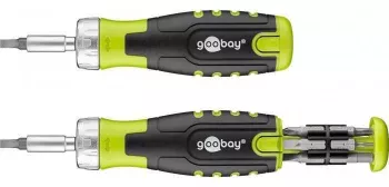 Set surubelnita cu 30biti si 9 tubulare CrV Goobay 