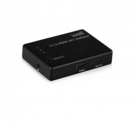 Switch HDMI 3 intrari FullHD V1.3 cu telecomanda Well 