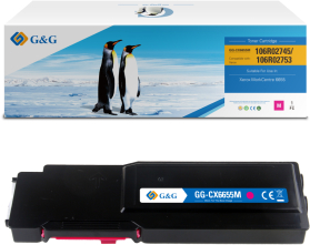 Toner Premium G&G 7.5K Xerox 106R02753 Magenta 106R2753 pentru WorkCentre 6655 6655i 6655VXM 